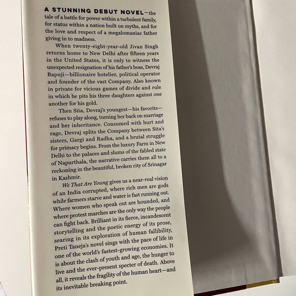 We That Are Young by Preti Taneja Hardcover Book GUC - Picture 8 of 13